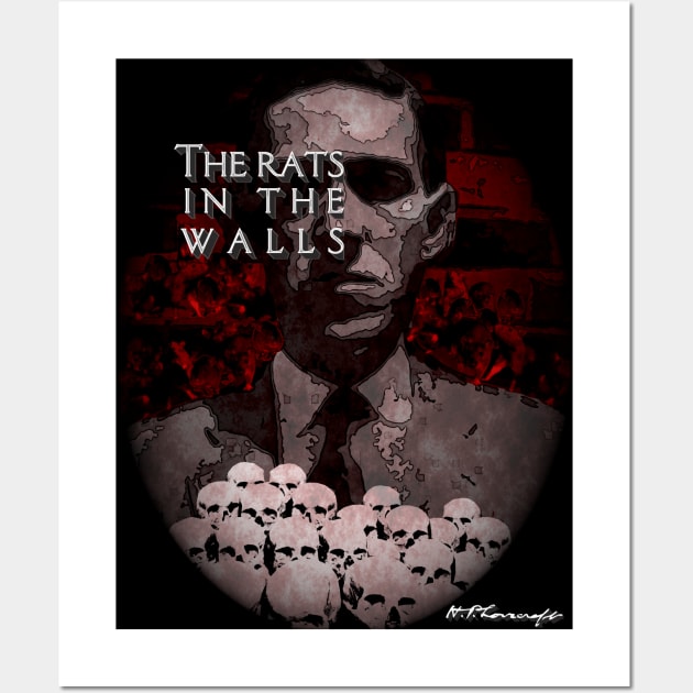 The Rats In The Walls - Lovecraft. Wall Art by OriginalDarkPoetry